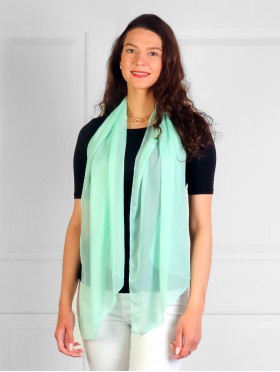 Chiffon Solid Color Fashion Scarf